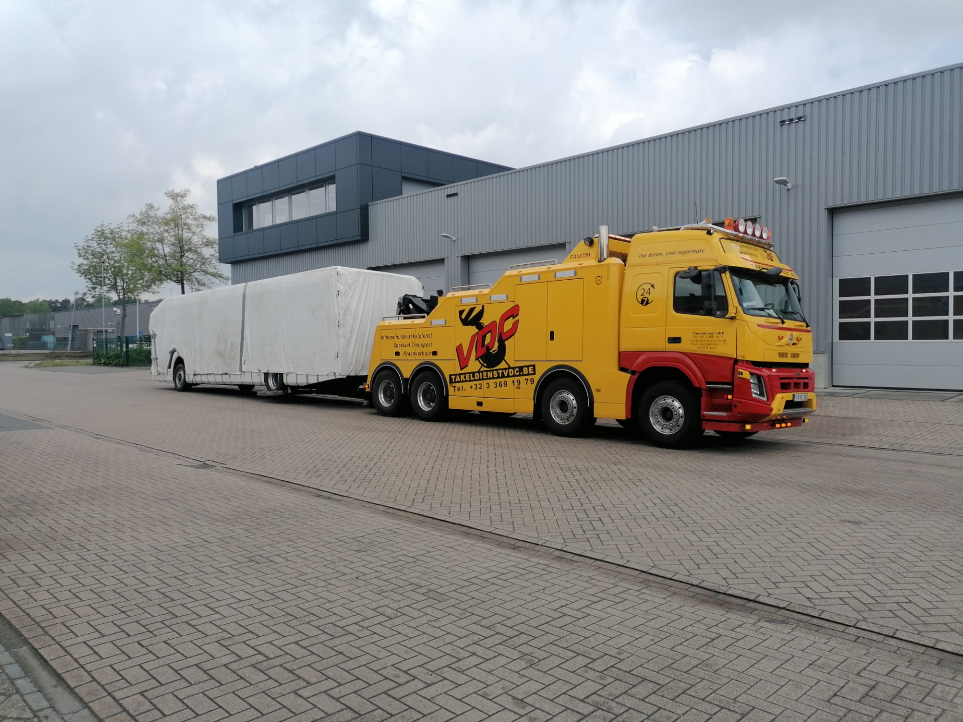 Takeldienst VDC Zware voertuigen