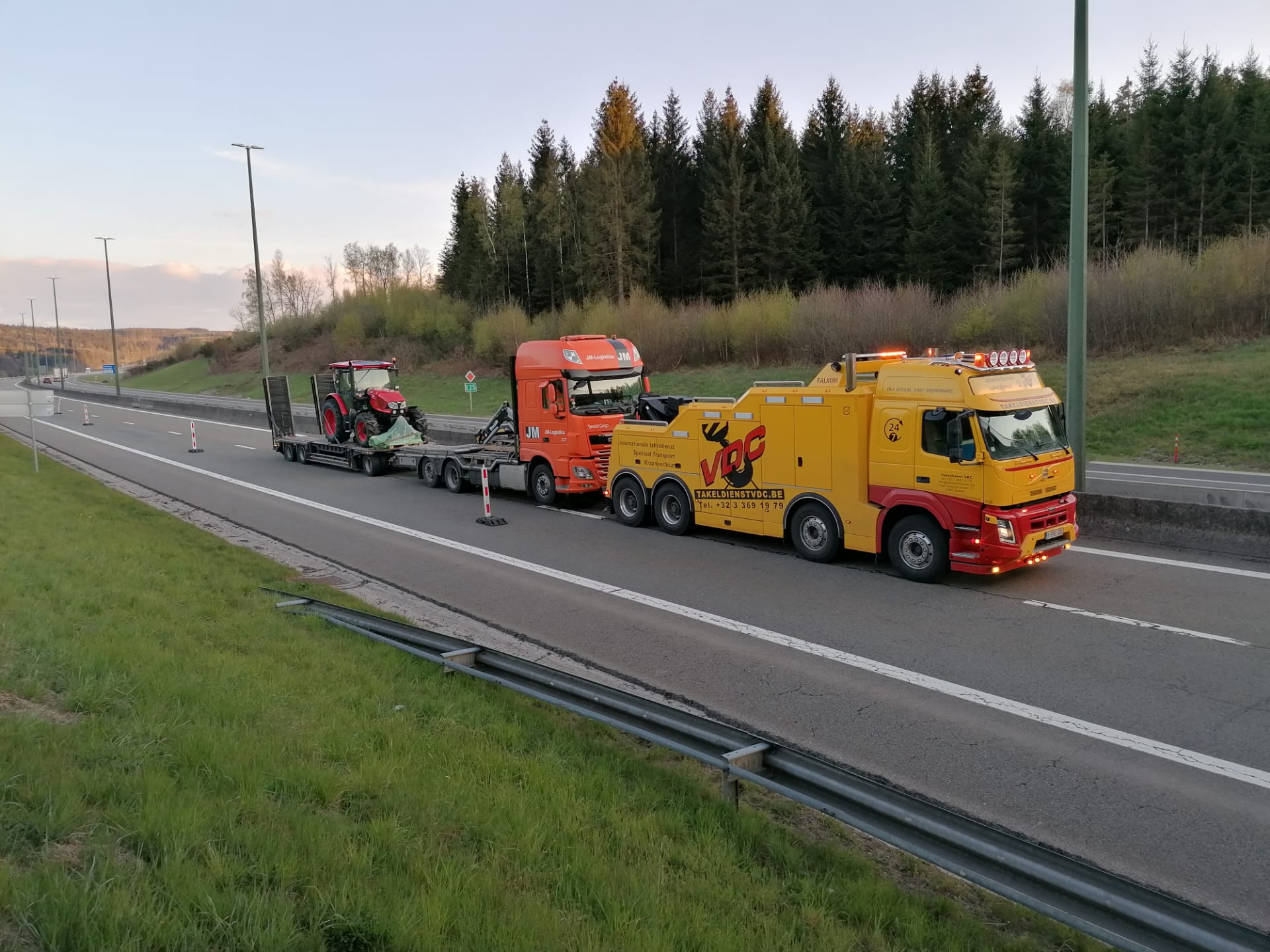 Takeldienst VDC Zware voertuigen